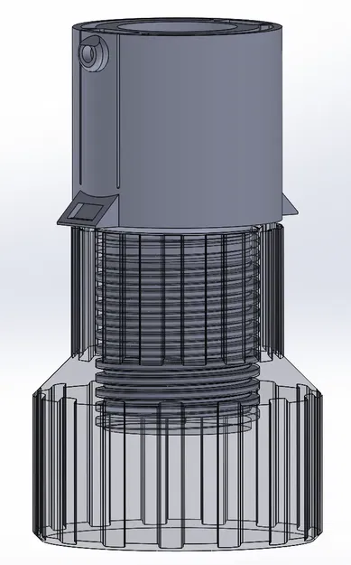 Chân thay thế cho tủ bếp Nobilia - Xeno - 100mm - Image 6