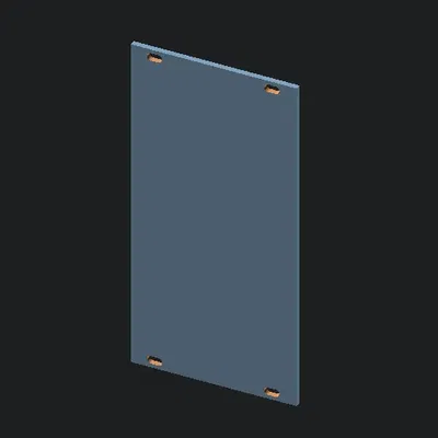 Bảng trắng tùy chỉnh cho synth eurorack mô-đun