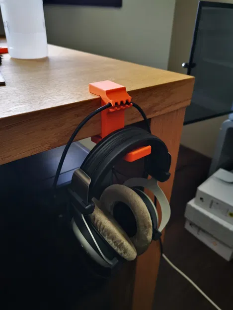 Giá đỡ tai nghe V2 với hướng dẫn dây cáp - Image 2