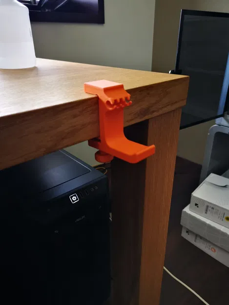 Giá đỡ tai nghe V2 với hướng dẫn dây cáp - Image 3