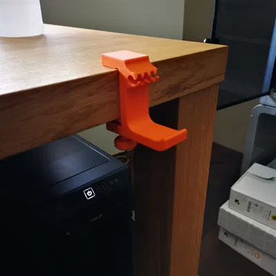 Giá đỡ tai nghe V2 với hướng dẫn dây cáp