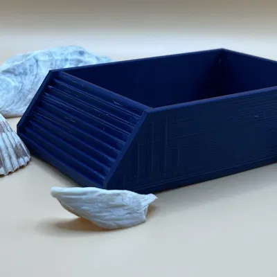 Bể tắm cho cua đất không có thiết bị sủi khí