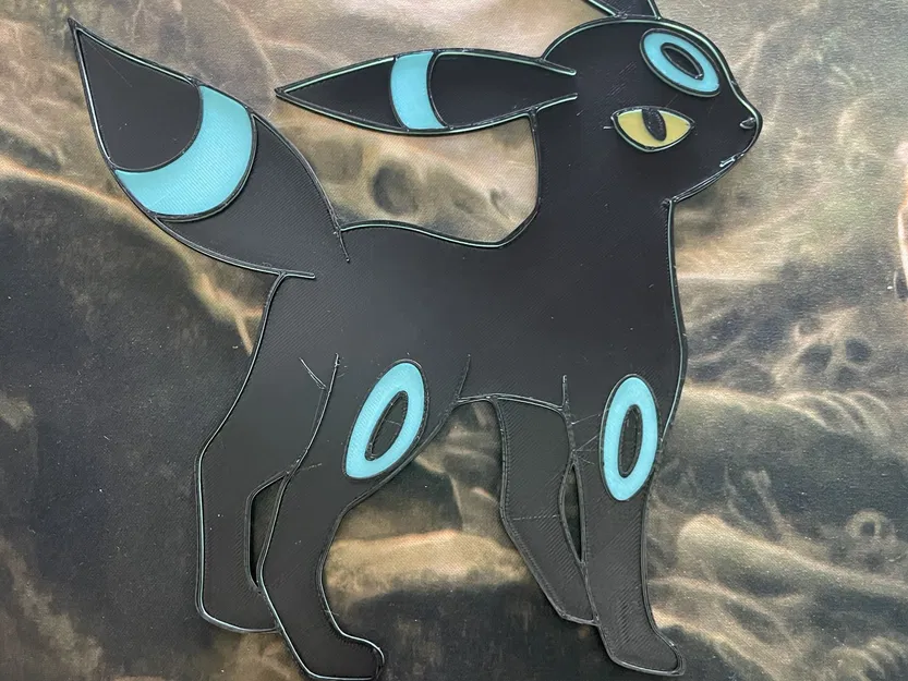 Umbreon 2D - Thân thiện với màu sắc thay đổi không có MMU hoặc... - Image 2