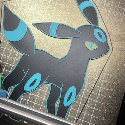 Umbreon 2D - Thân thiện với màu sắc thay đổi không có MMU hoặc...