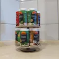 Giá đỡ gia vị xoay 3D cho tổ chức gia vị - Thumbnail 2