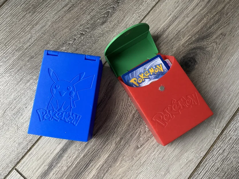Hộp đựng thẻ bài Pokemon có bản lề - Image 1