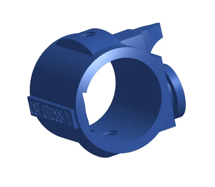 Gắn đèn pin thẳng đứng cho mũ bảo hiểm Gallet - Image 1