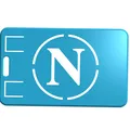 Giá đỡ huy hiệu đội bóng Napoli - Thumbnail 1