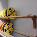 Giá đỡ cuộn filament với thanh gỗ - Thumbnail 2