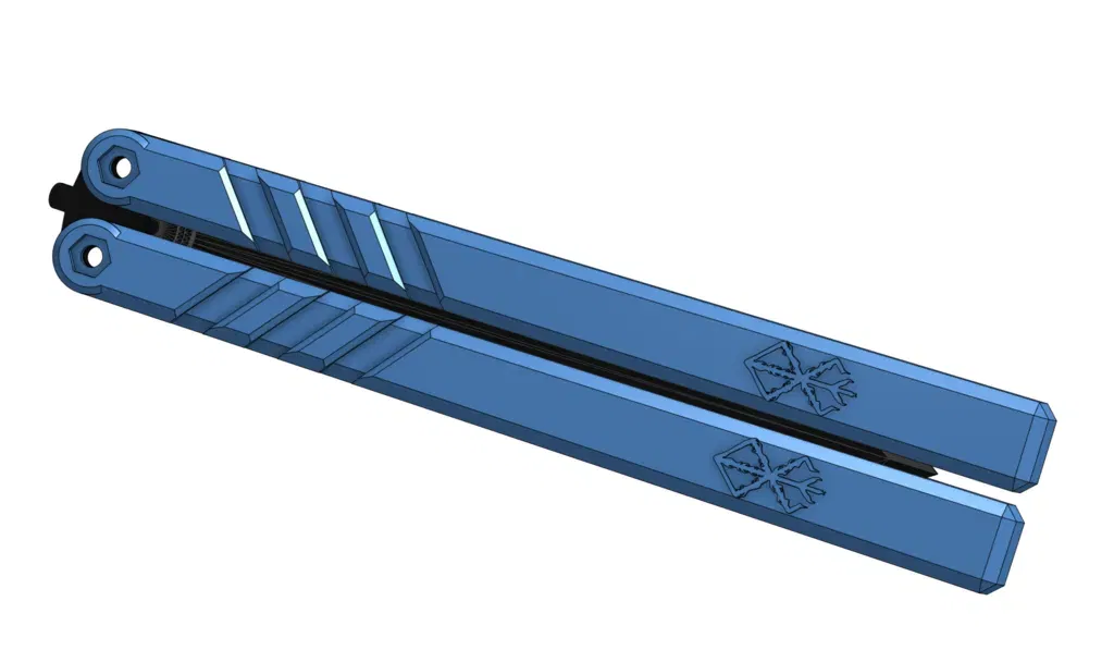 Dao bướm với biểu tượng Berserk và lưỡi Dragonslayer - Image 4