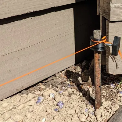 Giá đỡ dây căng cho cọc ống