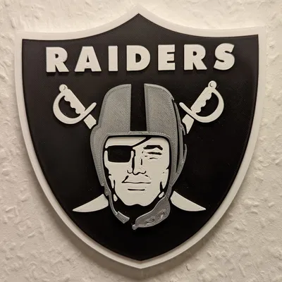 Biểu tượng NFL Raiders với thiết kế giá đỡ độc đáo