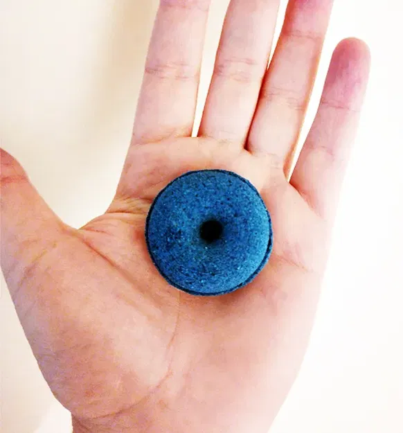 Khuôn làm bom tắm mini hình donut ba mảnh dễ thương - Image 1