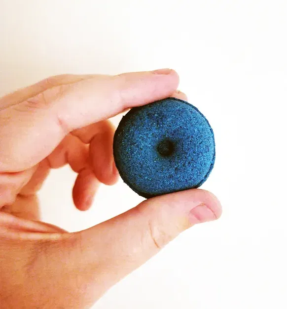 Khuôn làm bom tắm mini hình donut ba mảnh dễ thương - Image 2