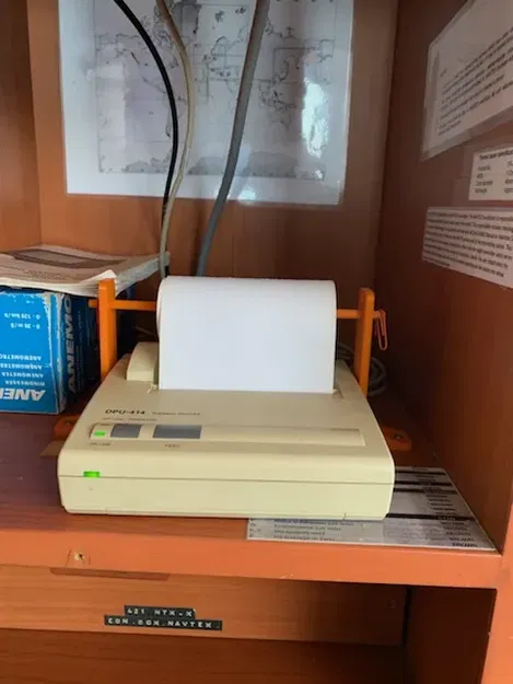 Giá đỡ cuộn giấy cho máy in Navtex DPU-414 - Image 2