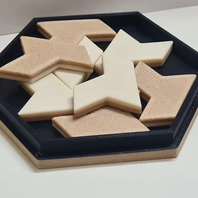 Câu đố 8 chú chim nhỏ từ puzzlewillbeplayed.com