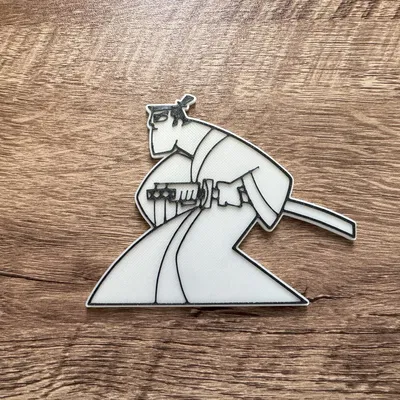 Nam Samurai Jack với nam châm 8x3mm