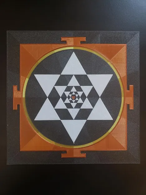 Mandala đa sắc cho thiền Trataka - Image 1