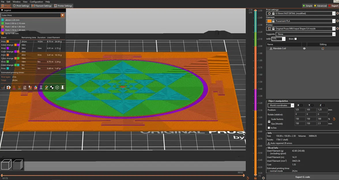 Mandala đa sắc cho thiền Trataka - Image 3