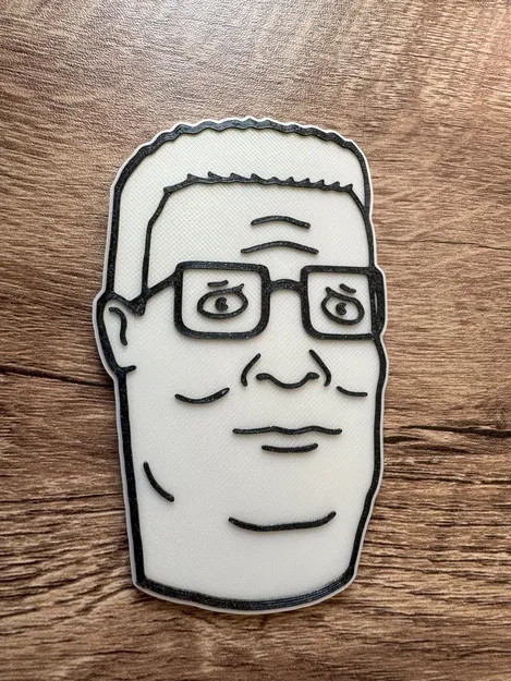 Nam chính Hank trong King of the Hill với nam châm 8x3mm - Image 3