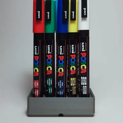 Hộp Gridfinity cho 8 bút Posco 3M