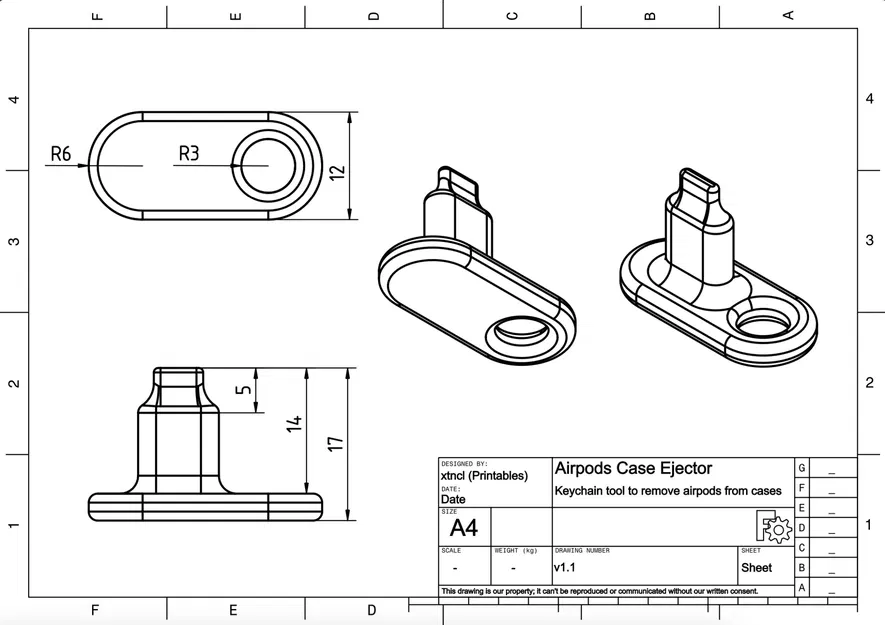 Công cụ tháo vỏ AirPods tiện lợi và nhỏ gọn - Image 4