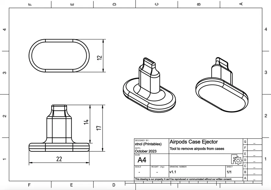 Công cụ tháo vỏ AirPods tiện lợi và nhỏ gọn - Image 5