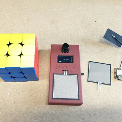 Đồng hồ bấm giờ IoT cho người chơi Rubik