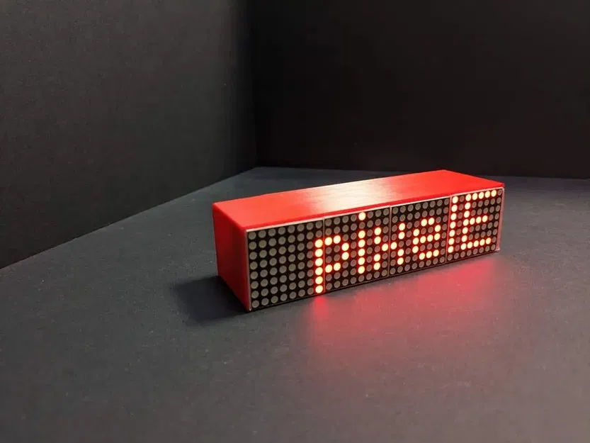 Vỏ bảo vệ cho bảng điều khiển MAX7219 - Image 1