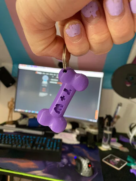 Móc khóa hình xương độc đáo - Image 1