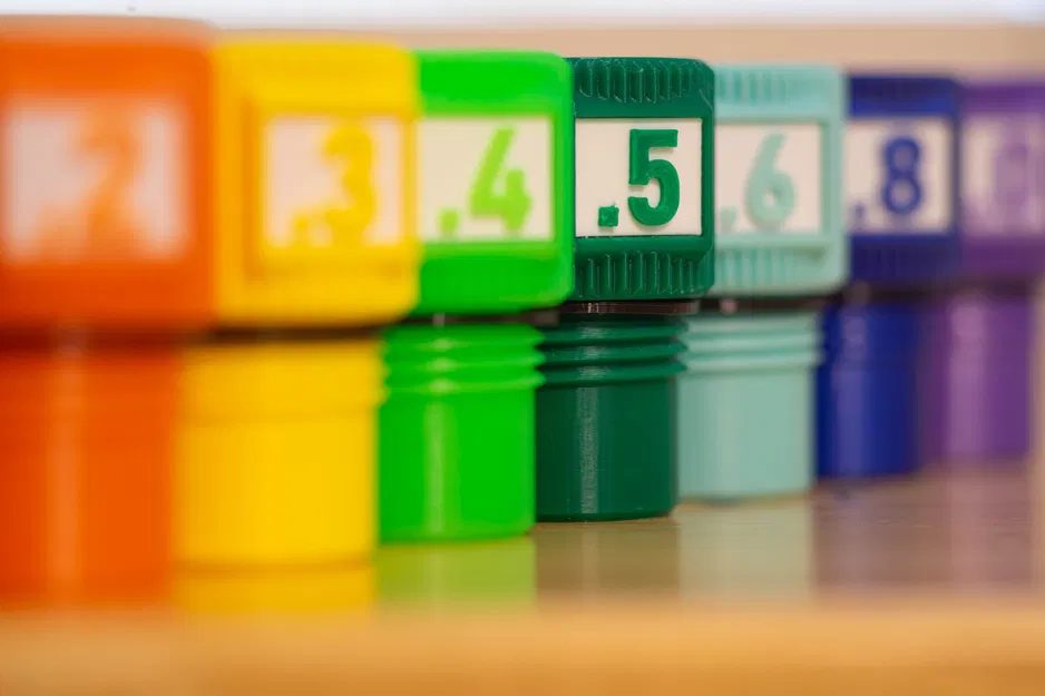 Hộp lưu trữ vòi phun vô hạn cho các bộ phận nhỏ - Image 5