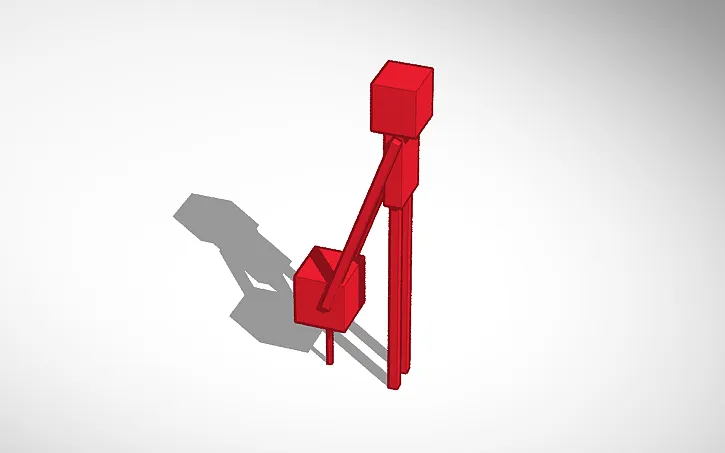 Nhân vật Enderman cầm khối trong Minecraft - Image 1