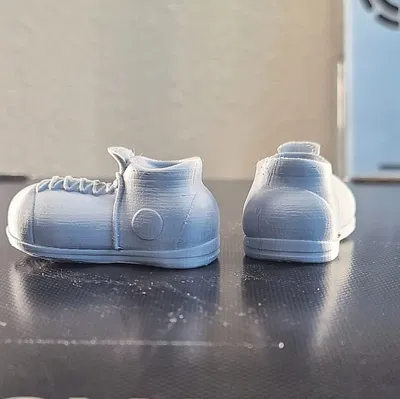 Giày thể thao hoạt hình độc đáo cho mô hình 3D