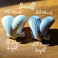 Nhẫn ăn napkin hình trái tim cho ngày cưới - Thumbnail 5