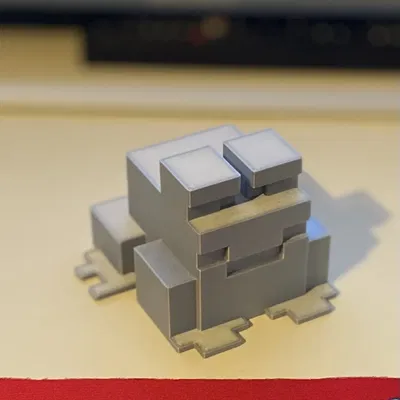 Ếch Minecraft dễ thương cho trò chơi giải trí