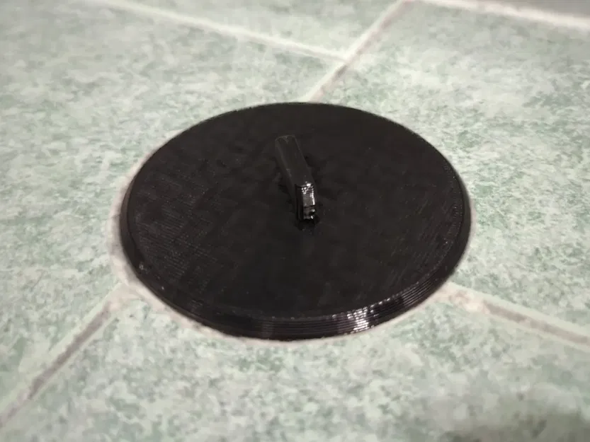 Nắp đậy cống sàn phòng tắm đơn giản - Image 1