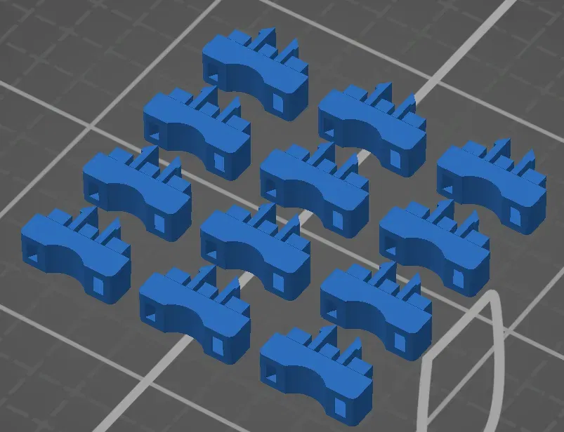 Giá đỡ dây zip snap cho thanh nhôm 3030 - Image 1