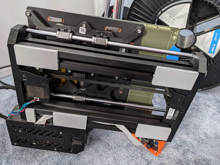 Giá đỡ đế máy in Prusa Mini với ray 30x30 lắp ráp nhanh - Image 1