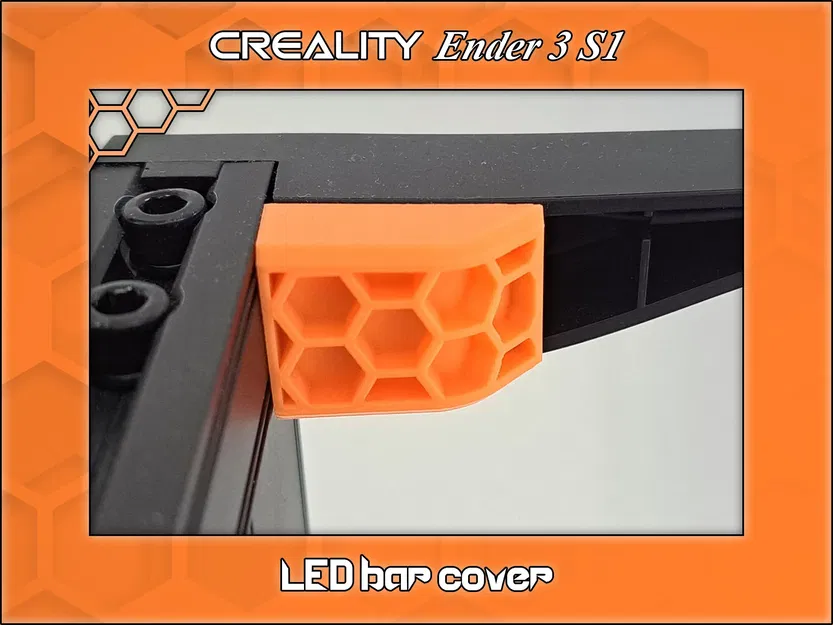 Bộ che cáp thanh LED cho máy in 3D Ender 3 S1 - Image 1