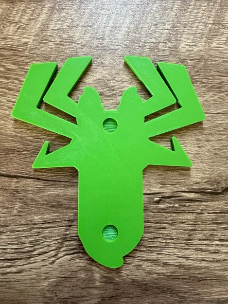 Nam châm Aku Samurai Jack kích thước 8x3mm - Image 4