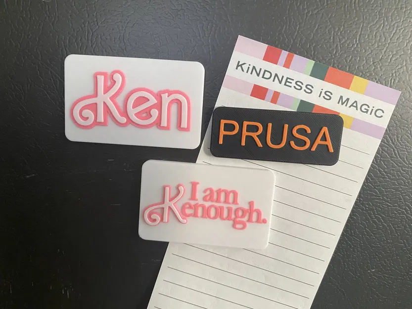 Nam châm Barbie và Ken từ bộ phim năm 2023 - Image 1