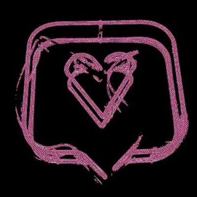 Mô hình trái tim hueforge vui nhộn