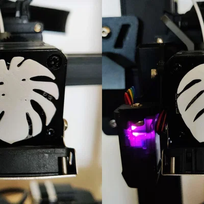 Trình hiển thị lá monstera cho máy in Sprite Extruder