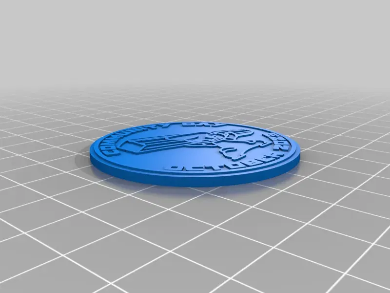 Đồng xu Pokemon Go Community Day #76 - Timburr - Image 2