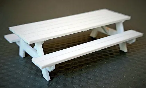 Bàn picnic tỉ lệ 1/12 cho mô hình thu nhỏ - Image 1