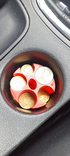 Giá đỡ tiền xu cho khay cốc Renault Megane III - Image 1