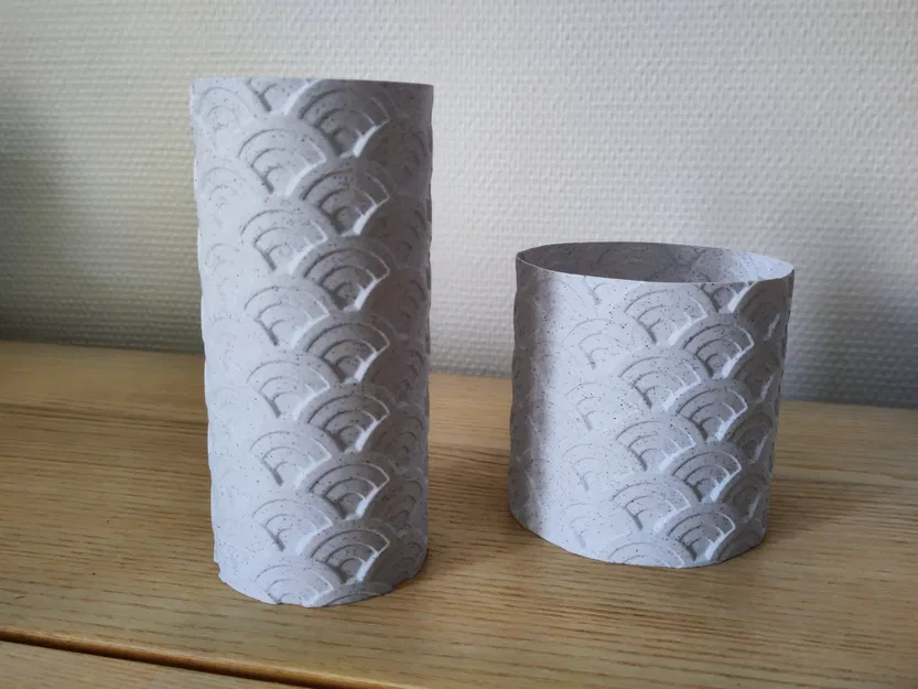 Bình hoa và chậu cây phong cách sóng Nhật Bản - Image 4