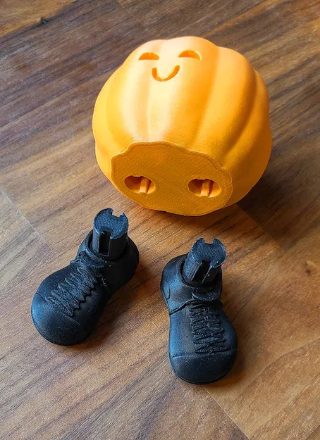 Nhân vật bí ngô dễ thương với nhiều biểu cảm khác nhau - Image 2