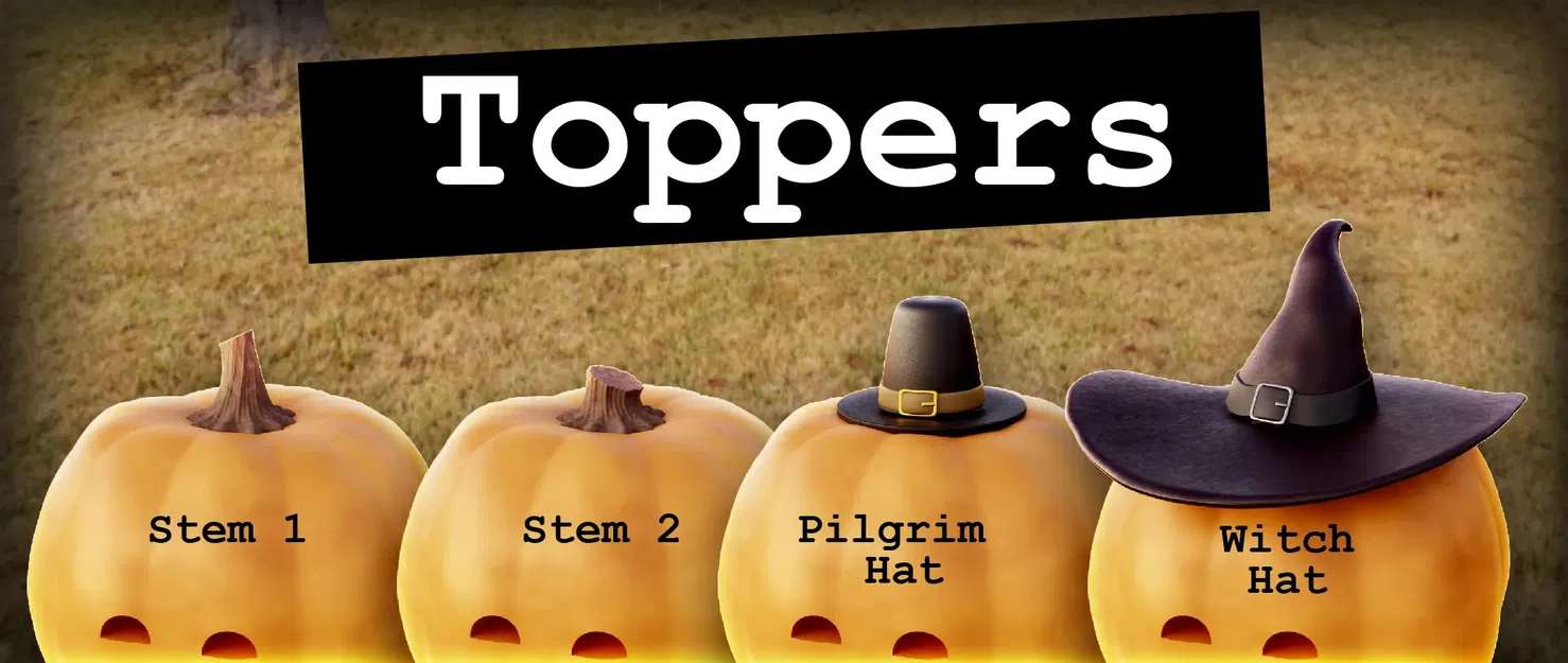 Nhân vật bí ngô dễ thương với nhiều biểu cảm khác nhau - Image 10