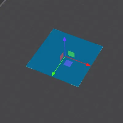 Căn chỉnh lớp đầu tiên với khối lập phương đơn giản